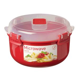 Bol rotund cu capac Sistema Microwave pentru microunde 915ml