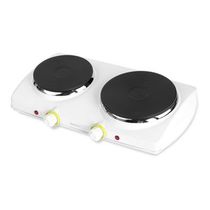 Plita Selecline 145297, 2 arzatoare, 2300W, alb