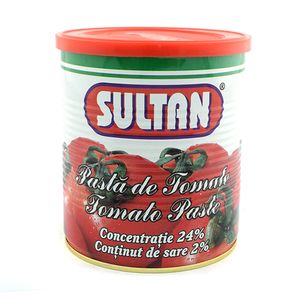 Pasta de tomate Sultan, concentratie 24%, 800 g