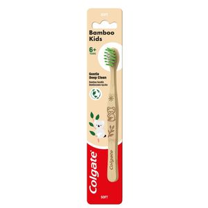 Periuta de dinti din bambus pentu copii, Colgate