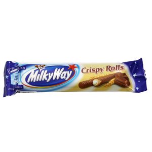 Baton de ciocolata Milky Way Crispy Rolls 25 g
