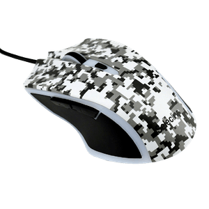 Mouse gaming Selecline Camouflage Pixalized Urban cu 6 butoane si rezolutie de 2400DPI