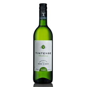 Vin alb sec Vintense, Chardonnay, fara alcool 0.75 l