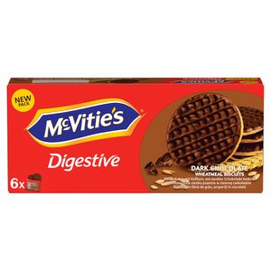 Biscuiti McVitties Digestive Dark Chocolate 12 bucati