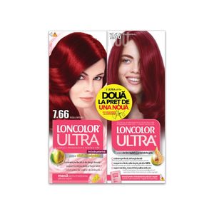 Pachet vopsea par Loncolor Ultra 7.66 Duo Promo