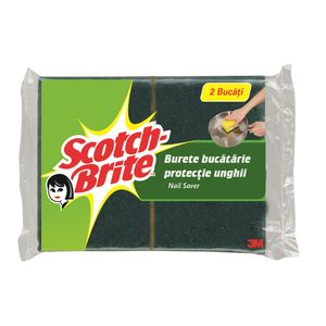 Burete cu protectie pentru unghii Scotch-Brite, 2 bucati
