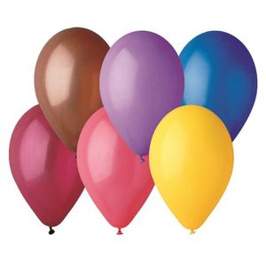 Baloane party multicolore,  50 buc