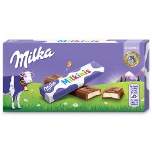 Batoane de ciocolata Milka Milkinis 87.5 g