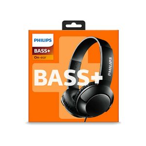 Casti Philips SHL3070BK negre on ear cu microfon pe fir