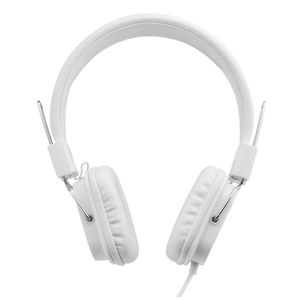 Casti stereo Qilive Q.1827 On Ear albe cu difuzoare de 40mm