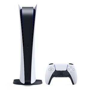 Playstation 5 Sony, Digital Edition, alb/negru