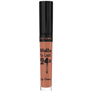 Ruj de buze lichid Miss Sporty Matte to Last 24H, 110 Vibrant Mocha, 3,7 ml
