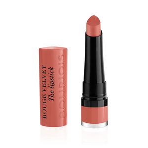 Ruj de buze Bourjois Rouge Velvet 15 Peachy Nude, 2.4 g