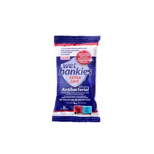 Servetele umede Wet Hankies Extra Safe, 12 Buc