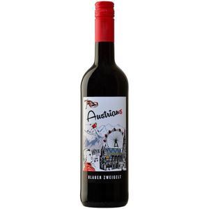 Vin rosu sec Blauer Zweigelt, alcool 12%, 0.75 l
