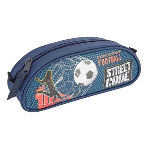 Penar �Fotbal� cu un singur fermoar, 21 x 5.5 x 7.5 cm