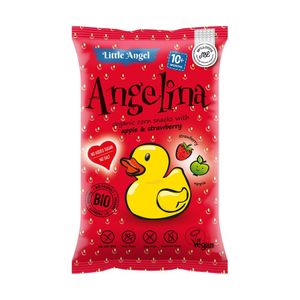 Pufuleti eco cu mar si capsuni Angelina, de la 10 luni, 30 g