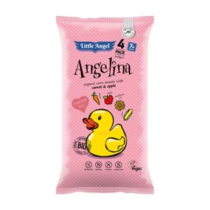 Pufuleti eco cu mar si morcov Angelina, de la 7 luni, 4 x 15g