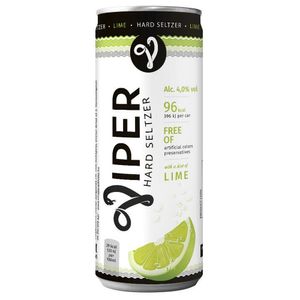 Bautura alcoolica cu aroma de lime Viper, 0.33L