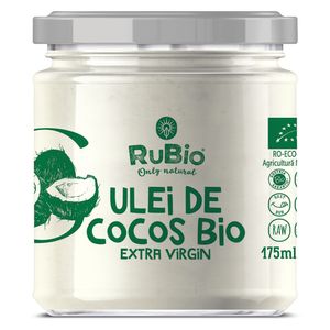 Ulei de cocos Bio Rubio, extra virgin, 175 ml