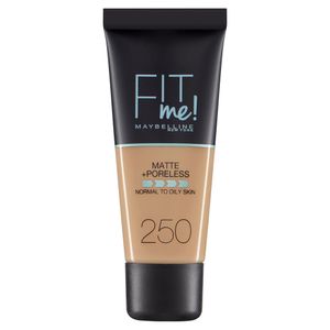 Fond de ten matifiant Maybelline New York Fit Me Matte & Poreless 250 Sun Beige, 30ml
