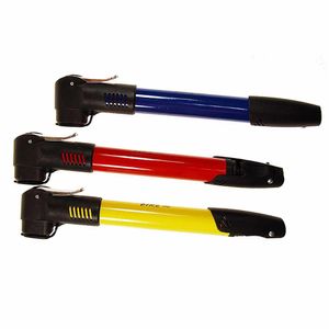 Mini pompa din aluminiu Good Bike, pentru bicicleta, diverse culori