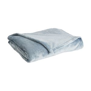 Pled din flanel Actuel, 220 grosime, 130 x 170cm, turcoaz