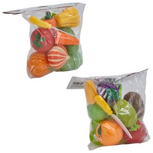 Set de fructe si legume din plastic, diverse modele - One Two Fun