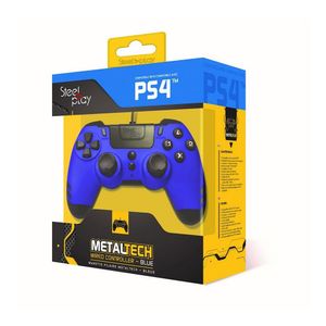 Controller Ps4 Metaltech Pixminds, Model Sapphire Blue