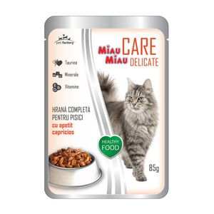 Hrana umeda pentru pisici Miau Miau Care, macrou, 85 g