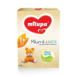 Lapte pentru copii de la 1 ani Milupa Milumil Junior 1+, 600g