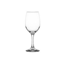 Set 6 pahare cu picior din sticla, pentru vin alb Uniglass, 365ml