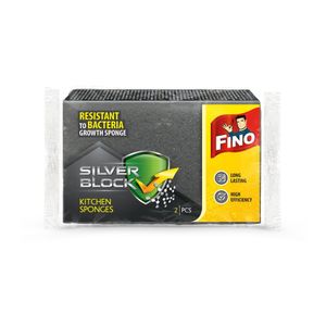 Burete de bucatarie silver Fino, 2 Buc