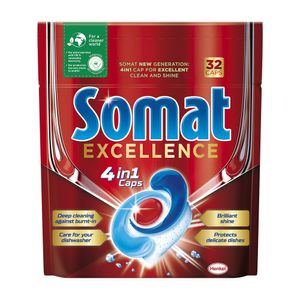 Detergent capsule Somat Excellence LC2, 32 capsule