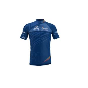 Tricou ciclist profesionist Turul Romaniei 2021, albastru