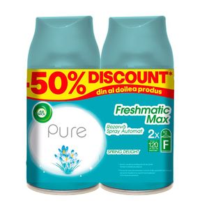 Rezerva odorizant camera Air Wick Freshmatic Spring Delight Duo Pack 1+1 -50%