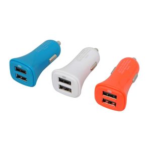 Incarcator auto Selecline Color cu 2 porturi USB 2.1A