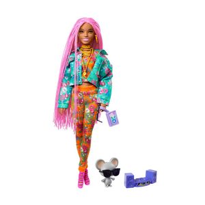 Jucarie Brbie Extra Style codite impletite