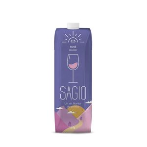 Vin rose demisec Sagio Rose, 13%, 1 l