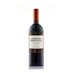 Vin rosu sec Prince Matei Doc, 14%, 0.75 l