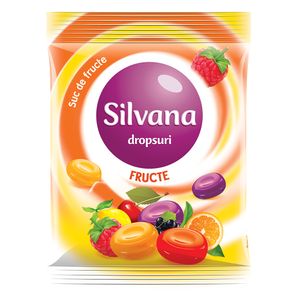 Dropsuri Silvana cu gust de fructe 75 g