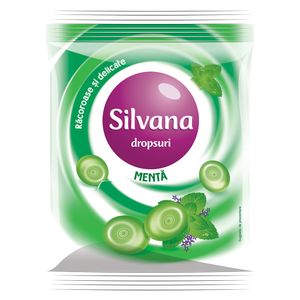 Dropsuri Silvana cu gust de menta 75 g