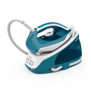 Statie de calcat Tefal SV6131E0, 2200W, jet de aburi 350 g/min, rezervor 1.7 l, talpa ceramica, albastru