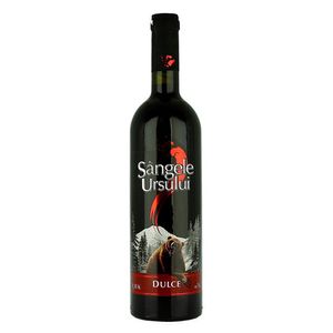 Vin rosu dulce Sangele Ursului, Merlot 0.75 l