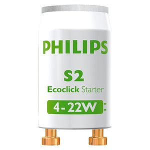 Starter s2 4-22w Philips/2bl
