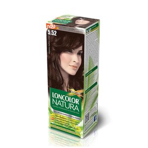 Vopsea permanenta par Loncolor Natura, 5.52 Castaniu mahon irizat