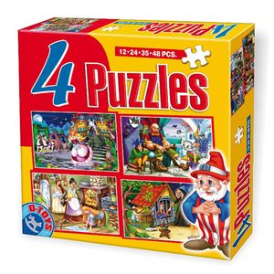 Puzzle D-Toys -  4 Basme