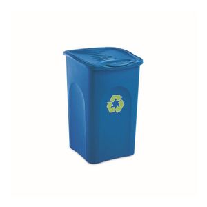 Pubela din plastic Begreen Stefanplast, Culoarea Albastru, 50L