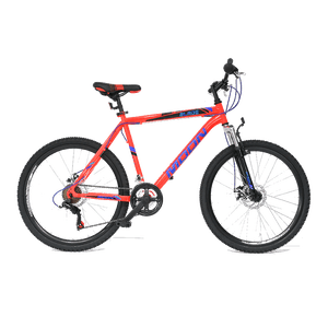 Bicicleta Moon Blade 26� cu cadru rosu de 480mm
