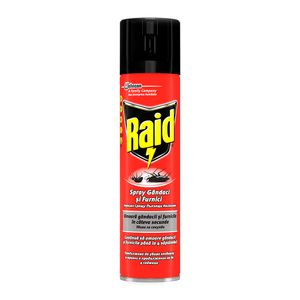 Spray Raid pentru gandaci si furnici, 400 ml